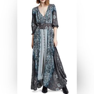 Free People Mexicali Rose Maxi Dress size Small